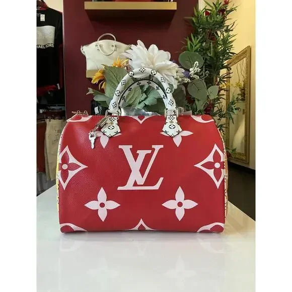 Louis Vuitton Speedy Bandouliere L/E Colored Mono Giant 30 BAG - Picture 2 of 9